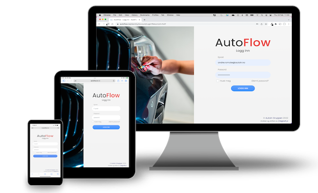 AutoFlow, our digital fleet managment tool for realtime tracking of cars